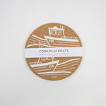 Liga Cork Placemats & Coasters - Ebb & Flow