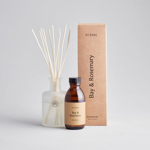 St Eval Reed Diffuser - Bay & Rosemary