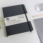 VFC A5 Leather Notebook - Charcoal
