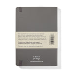 VFC A5 Leather Notebook - Elephant Grey