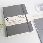 VFC A5 Leather Notebook - Elephant Grey