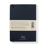 VFC A5 Leather Notebook - Navy Blue