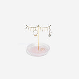Stackers Rose Quartz 10-Hook Eyelash Jewellery Stand