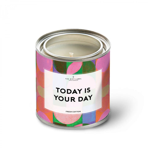 OO Large Candle - Today Is Your Day