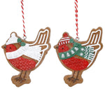 GG Xmas Decoration - Dressed Gingerbread Robin