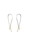 1&8 Earrings - Dipped Crossover