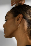 1&8 Earrings - Dipped Crossover