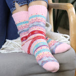 PM Pastel Pink mix nordic cosy socks