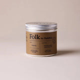 Folk tin candle by Fieldday on Grey Background