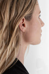 1&8 Earrings - Mini Crossover Gold