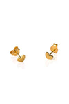 1&8 Earrings - Gold Tiny Heart Stud