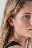 1&8 Earrings - Gold Tiny Heart Stud
