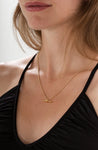 1&8 Necklace - Gold Willow