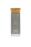 1&8 Necklace - Gold Cupid