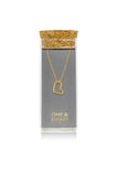 1&8 Necklace - Gold Cupid