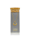 1&8 Necklace - Gold Wren