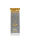 1&8 Necklace - Gold Wren