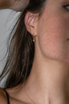 1&8 Earrings - Gold Starlight Hoop
