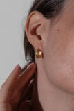 1&8 Earrings - Gold Ines Studs