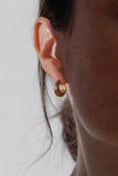 1&8 Earrings - Gold Ines Studs