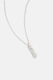 1&8 Necklace - Silver Mama