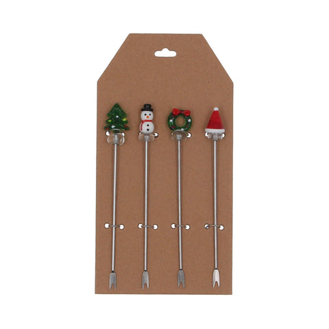 GG Metal Forks - Christmas