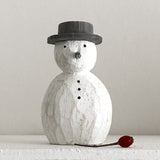 EOI Round Wood Snowman