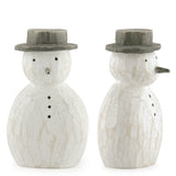 EOI Round Wood Snowman