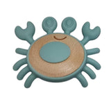 Crab Teether: Ocean Blue