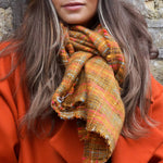 PM Rich Mustard Mix Scarf