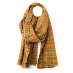 PM Rich Mustard Mix Scarf