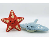 Stingray Baby Rattle, Fair Trade Crochet Organic Cotton