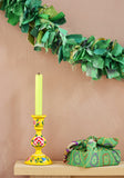 N-UK Recycled Sari Eco Tinsel/Garland - Green