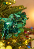 N-UK Recycled Sari Eco Tinsel/Garland - Green