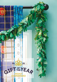 N-UK Recycled Sari Eco Tinsel/Garland - Green
