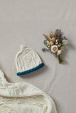 AWM Baby 2 colour Hat - Teal