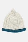 AWM Baby 2 colour Hat - Teal