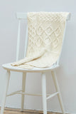 AWM Patchwork cot throw colour - Cream