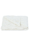 AWM Patchwork cot throw colour - Cream