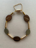 Gist Shell and Hematite magnetic bracelet