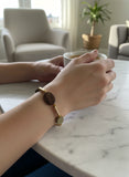 Gist Shell and Hematite magnetic bracelet