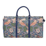 EKN Tapestry Big Holdall - Strawberry Thief Blue