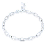 SPK Sitka Cable Chain Bracelet - Silver