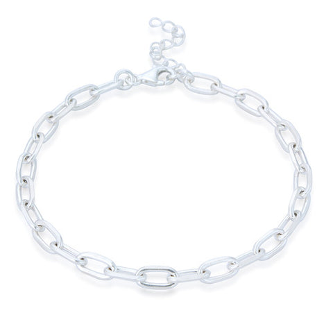 SPK Sitka Cable Chain Bracelet - Silver