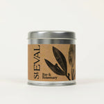 St Eval Scented Tin Candle-Bay & Rosemary