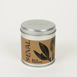 St Eval Scented Tin Candle-Bay & Rosemary