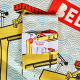 HLM Tea Towel - Belfast H&W Cranes