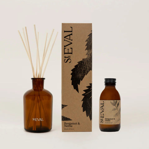 St Eval Reed Diffuser - Bergamot & Nettle