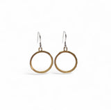 LDB LINKAGE Y GOLD CIRCLE DROPS