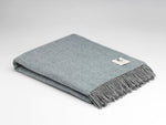 McNutt Lambswool Throw - Sea Spray